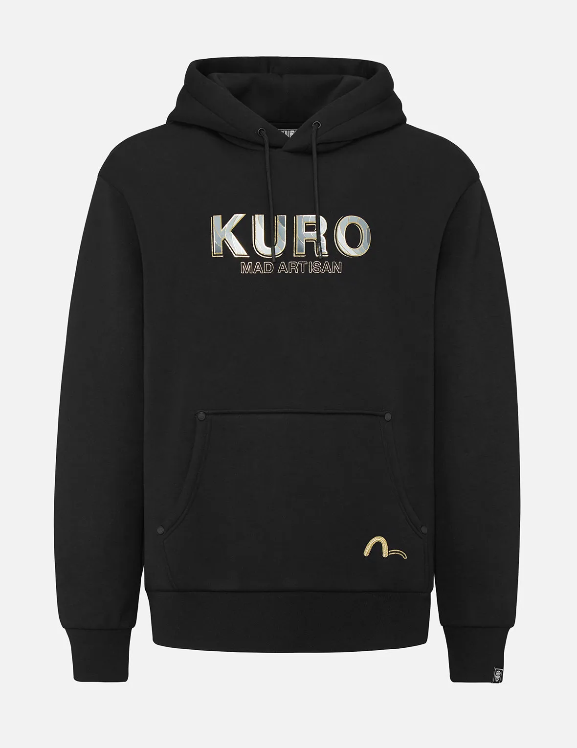 3D Ukiyo-E Infused Logo Print Hoodie