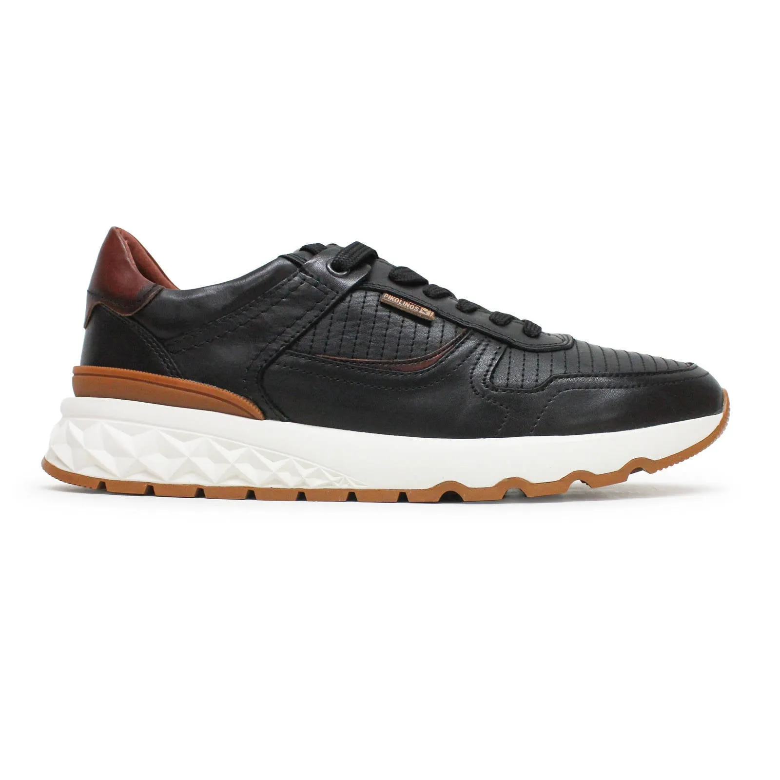 Aranda Leather Men's Low Top Trainers