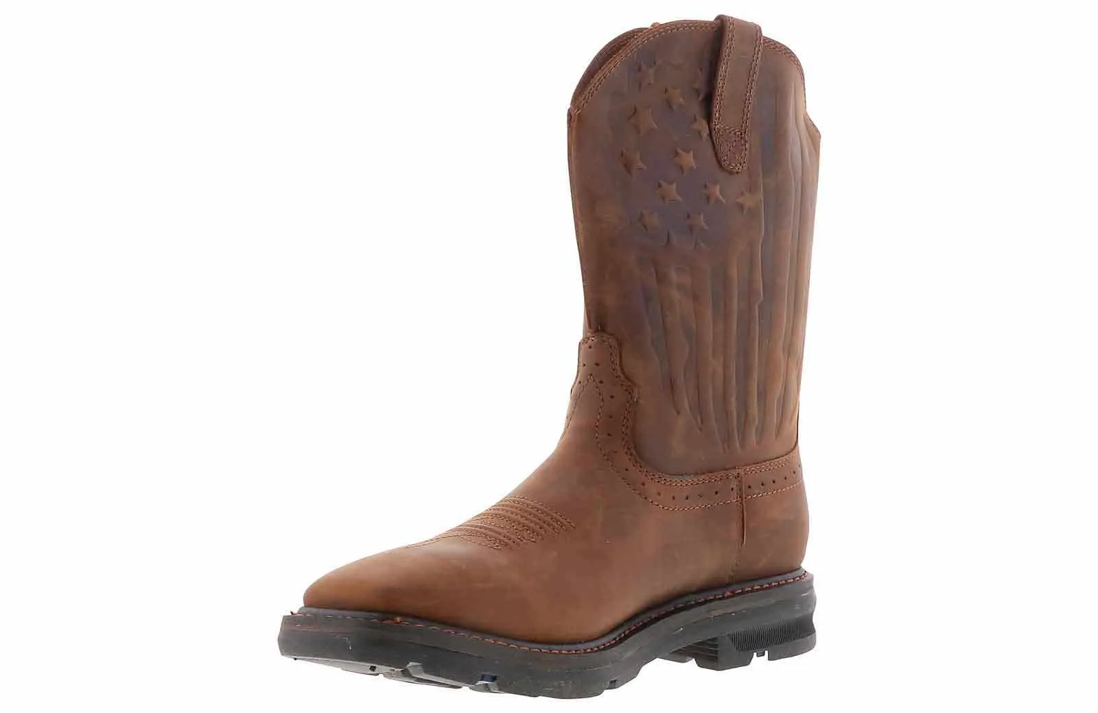 Ariat Sierra Shock Shield Patriot Men’s Wide Width Steel Toe Work Boot