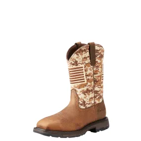 Ariat WorkHog Patriot Work Boot (Sand)