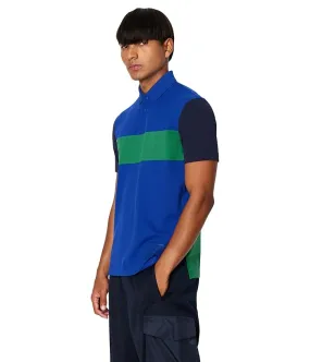 Armani Exchange Color-Blocked Polo