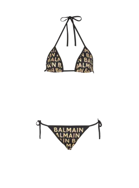 Balmain triangle bikini