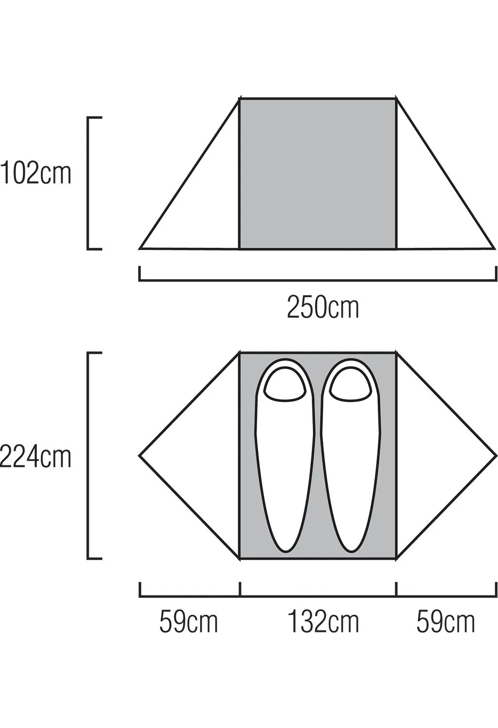 Big Agnes Copper Spur HV UL2 Tent - Olive Green