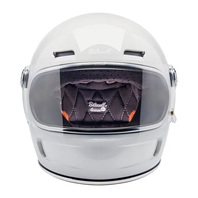 BILTWELL GRINGO SV HELMET GLOSS WHITE