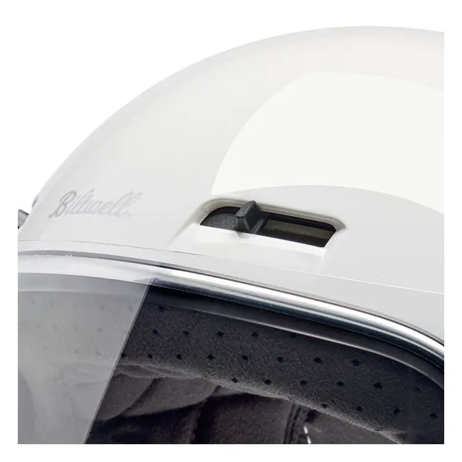 BILTWELL GRINGO SV HELMET GLOSS WHITE