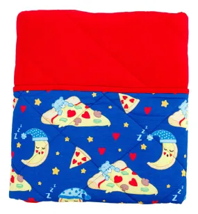 Birdie Bean Care Bears Bedtime Pizza Bamboo Viscose Toddler Birdie Quilt