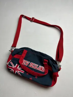 Blue & red New Zeland y2k vintage crossbody besace bag