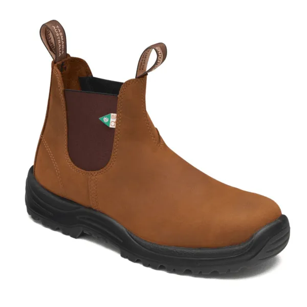 Blundstone 164 Men's Work & Safety Boot - Crazy Horse Brown