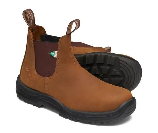 Blundstone 164 Men's Work & Safety Boot - Crazy Horse Brown