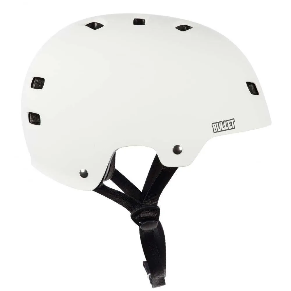 Bullet Deluxe Helmet T35 Matt White Adult