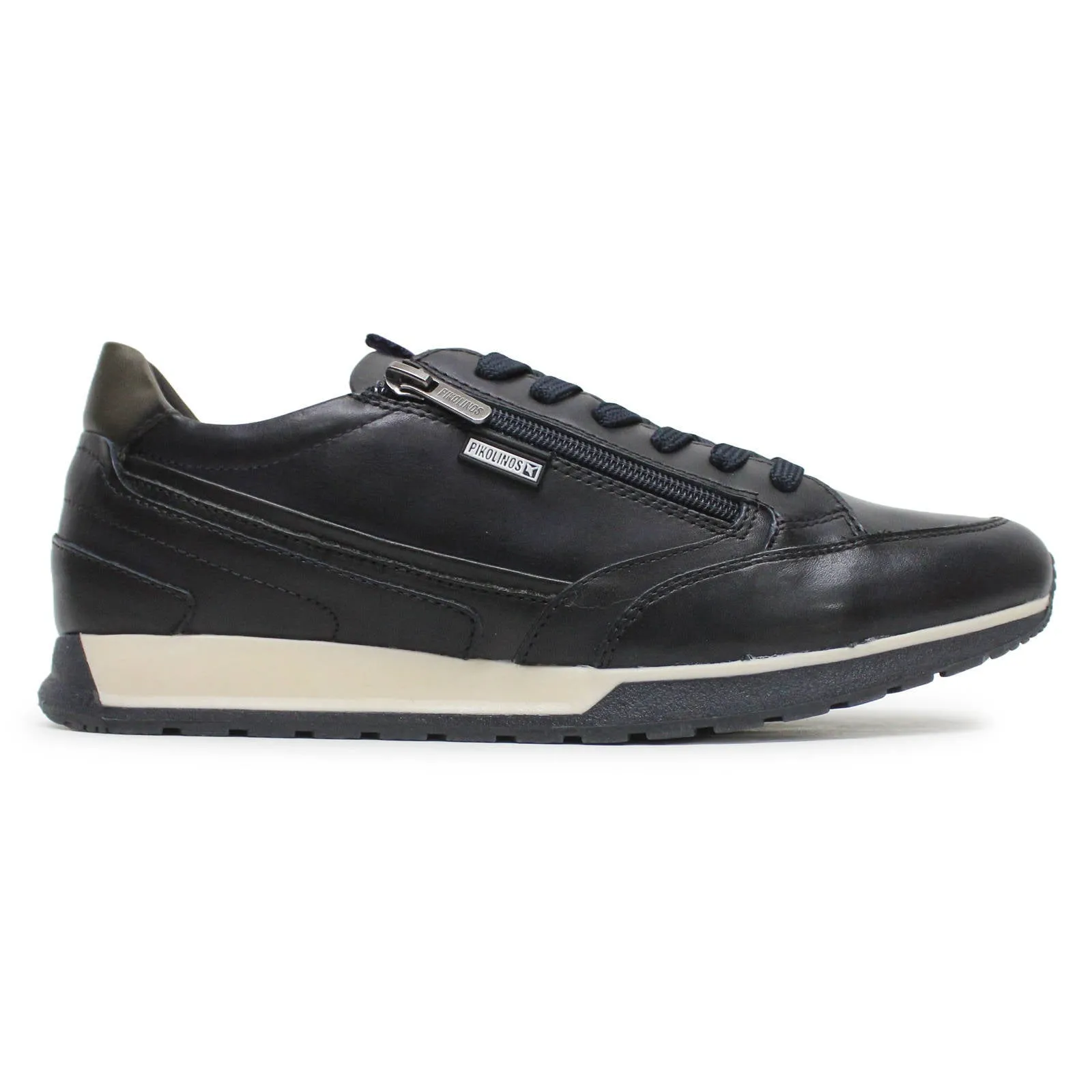 Cambil M5N-6237 Leather Men's Low Top Trainers