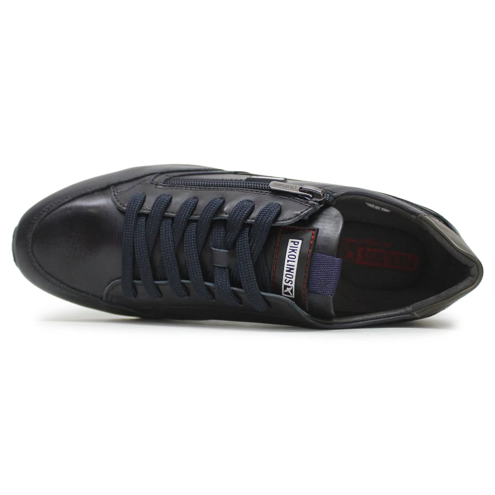 Cambil M5N-6237 Leather Men's Low Top Trainers