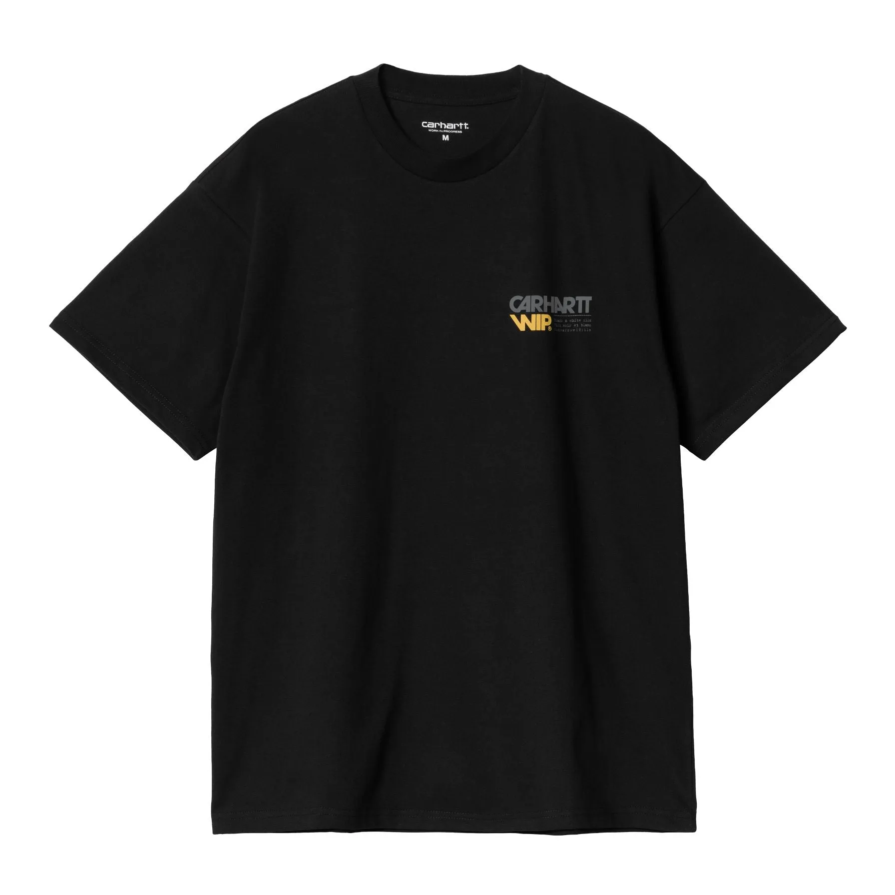 Carhartt WIP Short Sleeve Contact Sheet T-Shirt Black