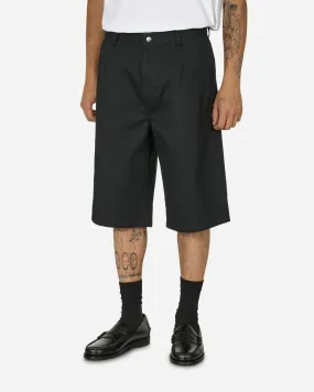 Chino Work Shorts Black