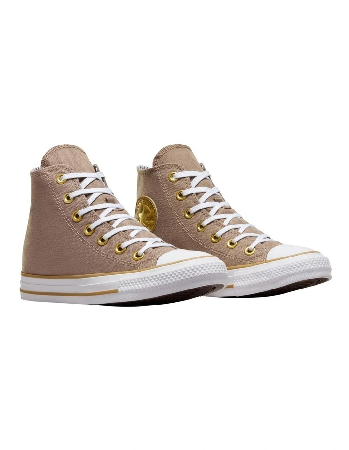 Chuck Taylor All Star Herringbone Stripe Shoe in Mud Mask