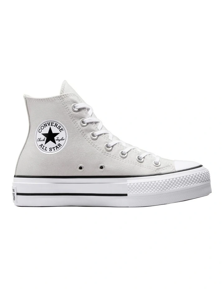 Chuck Taylor All Star Lift Platform Hi Sneakers in Barely Grey