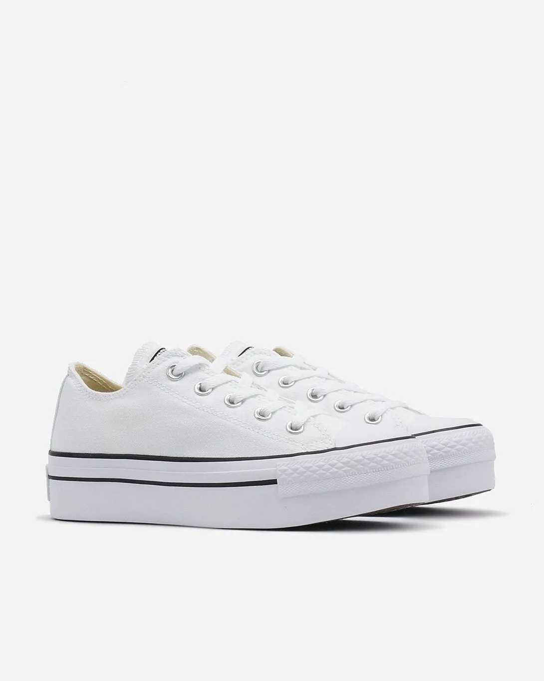 Chuck Taylor Platform Canvas Low White