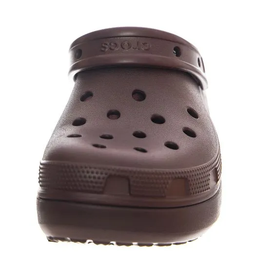 CROCS Classic Platform Lined Clog W DKCH Sandals