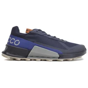 Ecco Mens Trainers Biom 2.1 X Country Casual Lace Up Low Top Textile - UK 7.5