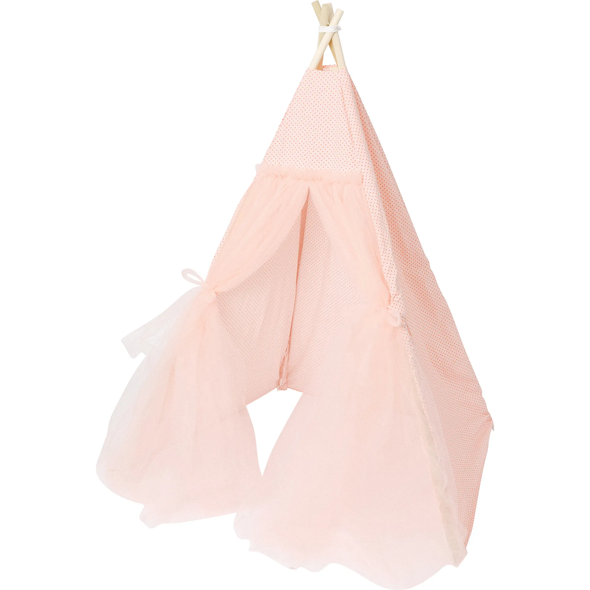 E&E Victoria Play Tent, Blush Pink Tulle