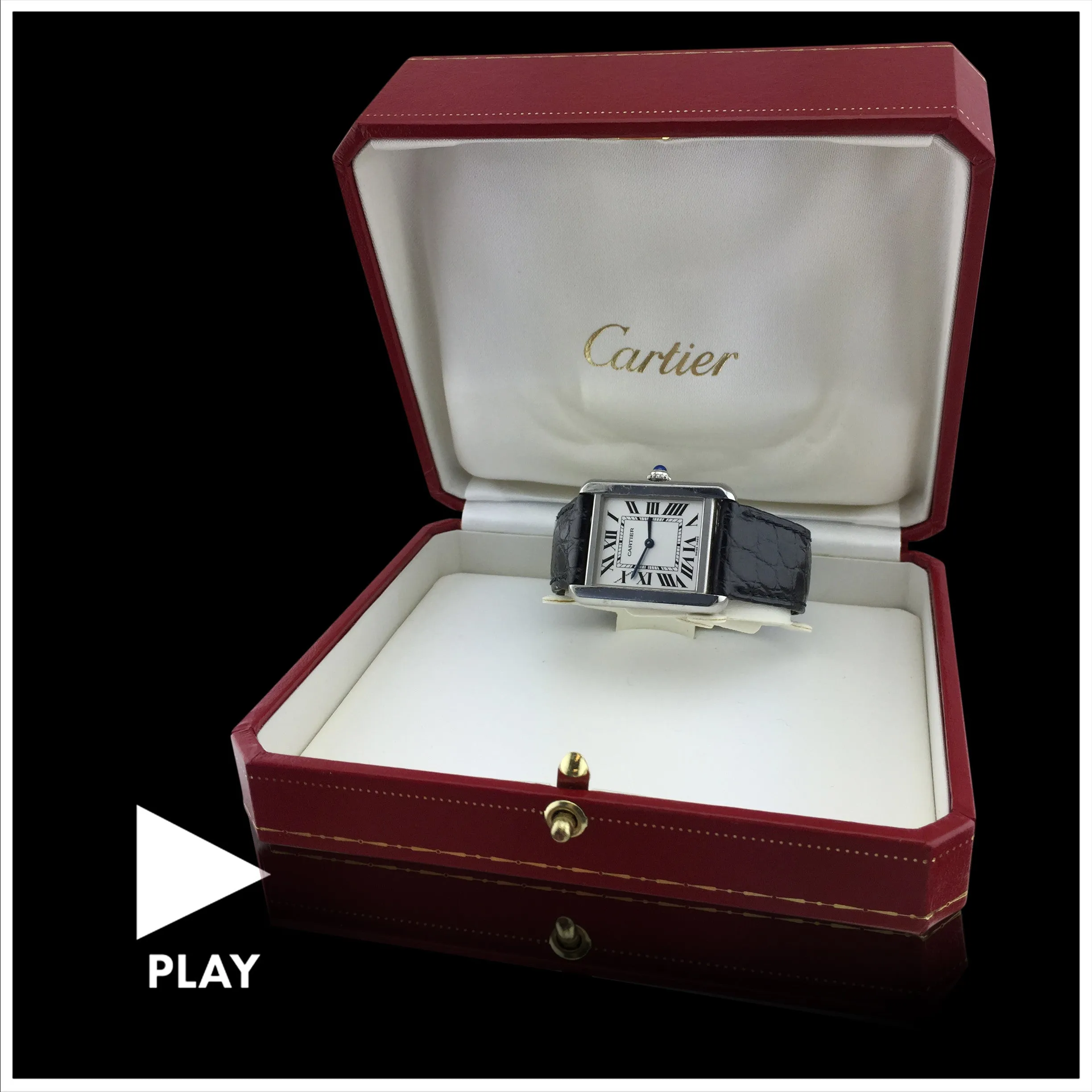 Estate Cartier Tank Solo