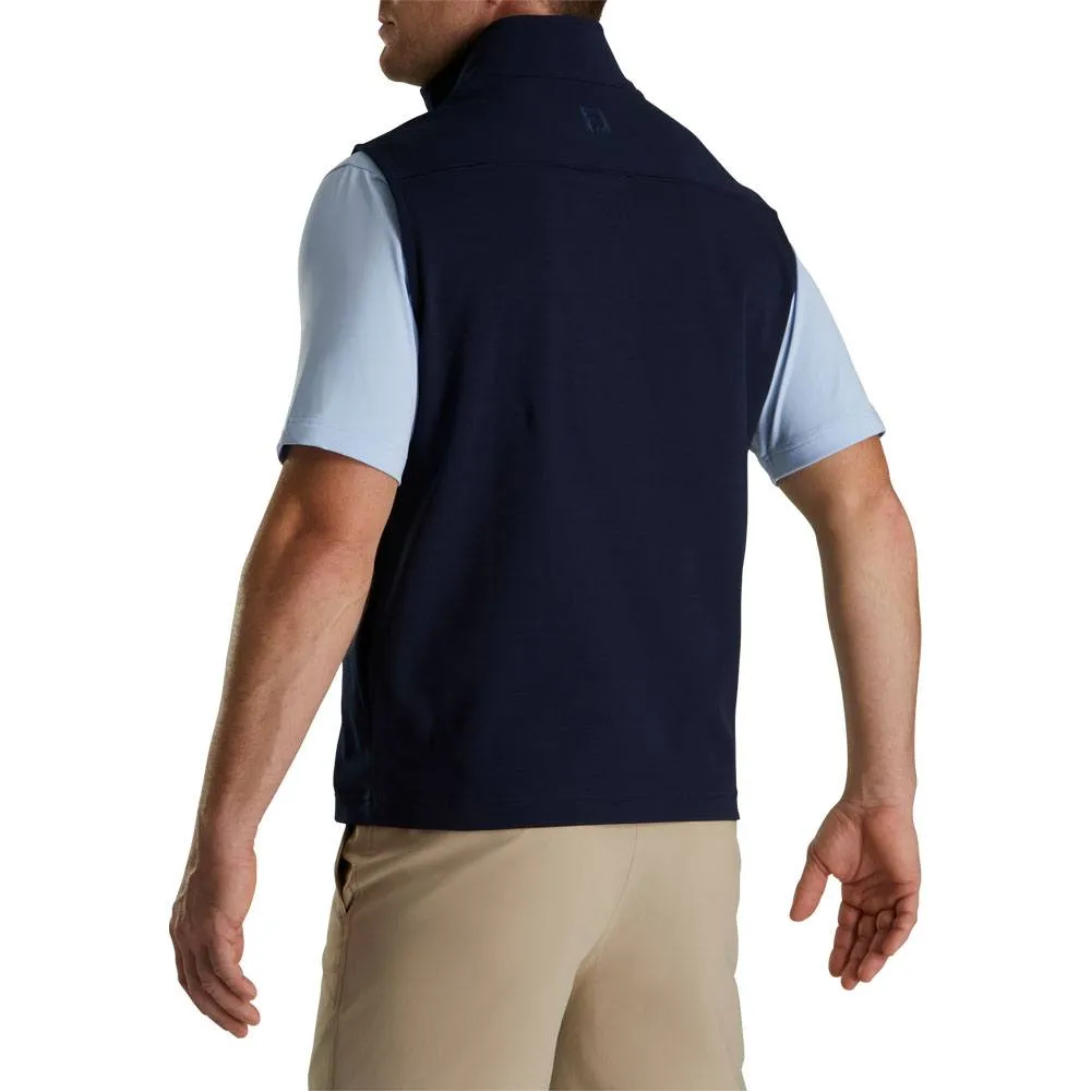 FootJoy Ottoman Knit Full Zip Golf Vest 2023