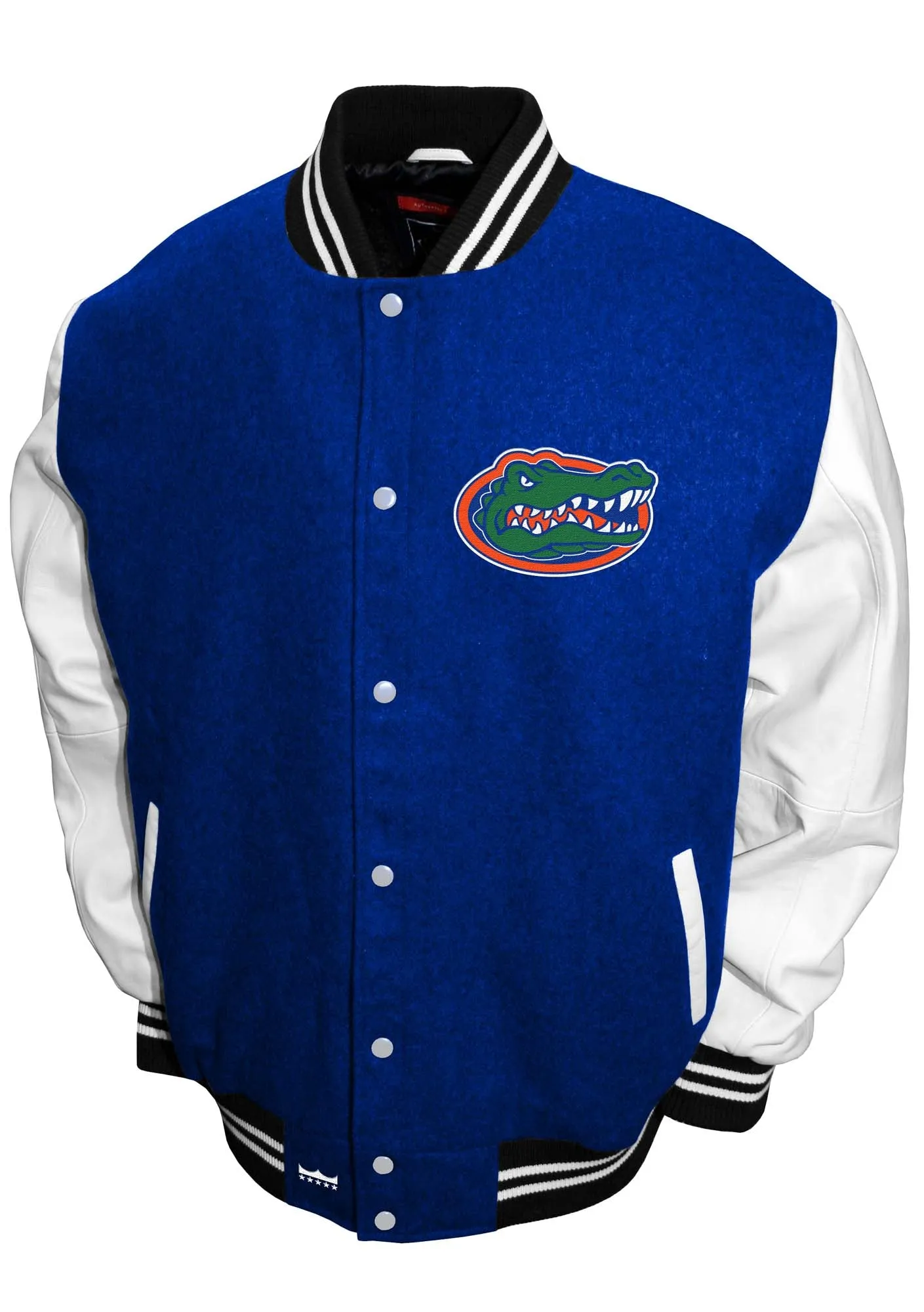 Franchise Club Mens NCAA Wool Varsity Letterman Jacket-01