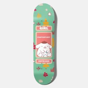 Girl Skateboards - 8.5 Sanrio Gass Hello Kitty Skateboard Deck - Green