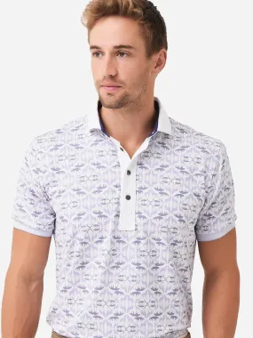     GREYSON  Men's Wolf Labyrinth Polo    