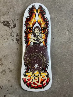 HAND SIGNED By Anita & Sean Cliver StrangeLove Skateboards Anita / White Pearlescent / 9.6 Deck