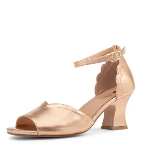 I LOVE BILLY Wileda Rose Gold Sandals