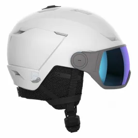 Icon LT  Helmet - White/Blue Cat 2 Lens