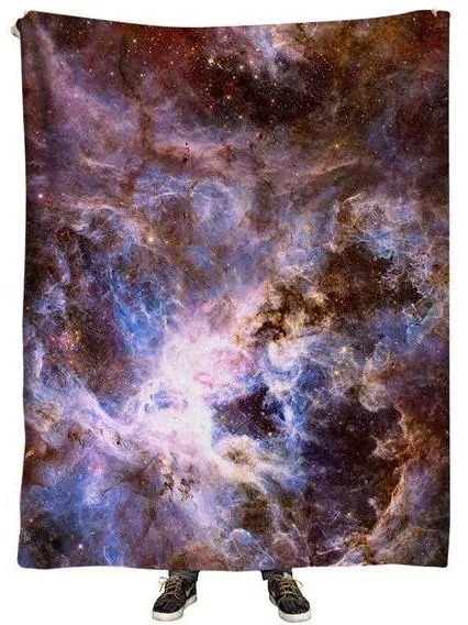 Interstellar Connection Plush Blanket