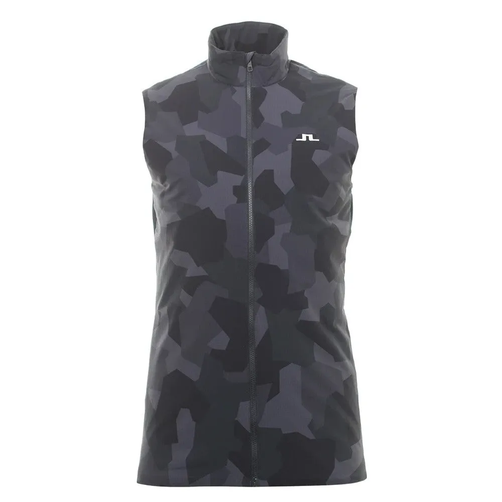 J.Lindeberg Packlight Print Golf Vest 2021