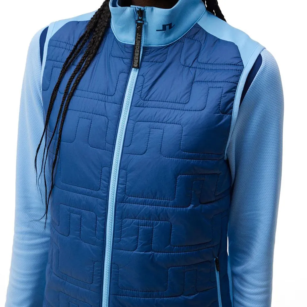 J.Lindeberg Quilt Hybrid Golf Vest 2023 Women