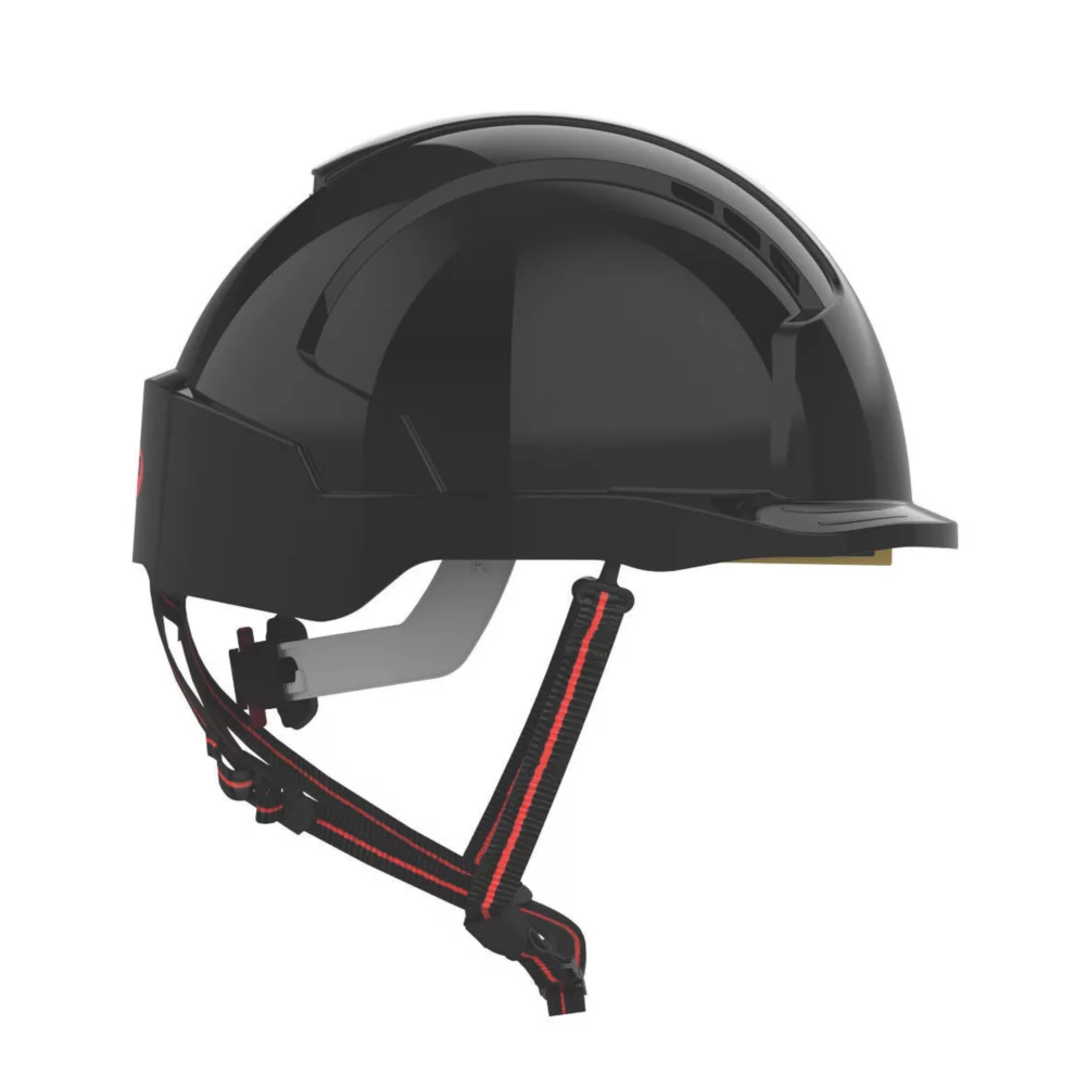 JSP EVOLite Skyworker Working at Height Helmet Black - Screwfix