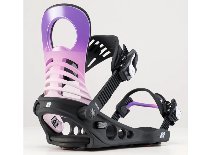 K2 Meridian Snowboard Binding Women's Comfortable All Mountain Playful