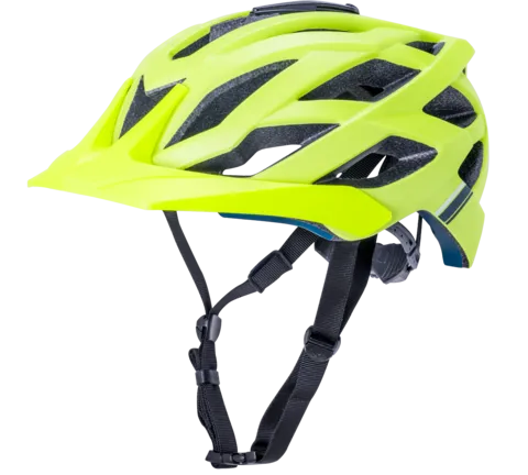 Kali Lunati Sync MTB Helmet - Matt Fluro Yellow