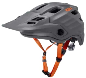 Kali Protectives Maya 2.0 MTB Helmet - Solid Matt Gray-Orange