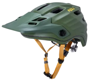 Kali Protectives Maya 2.0 MTB Helmet - Solid Matt Khaki-Yellow