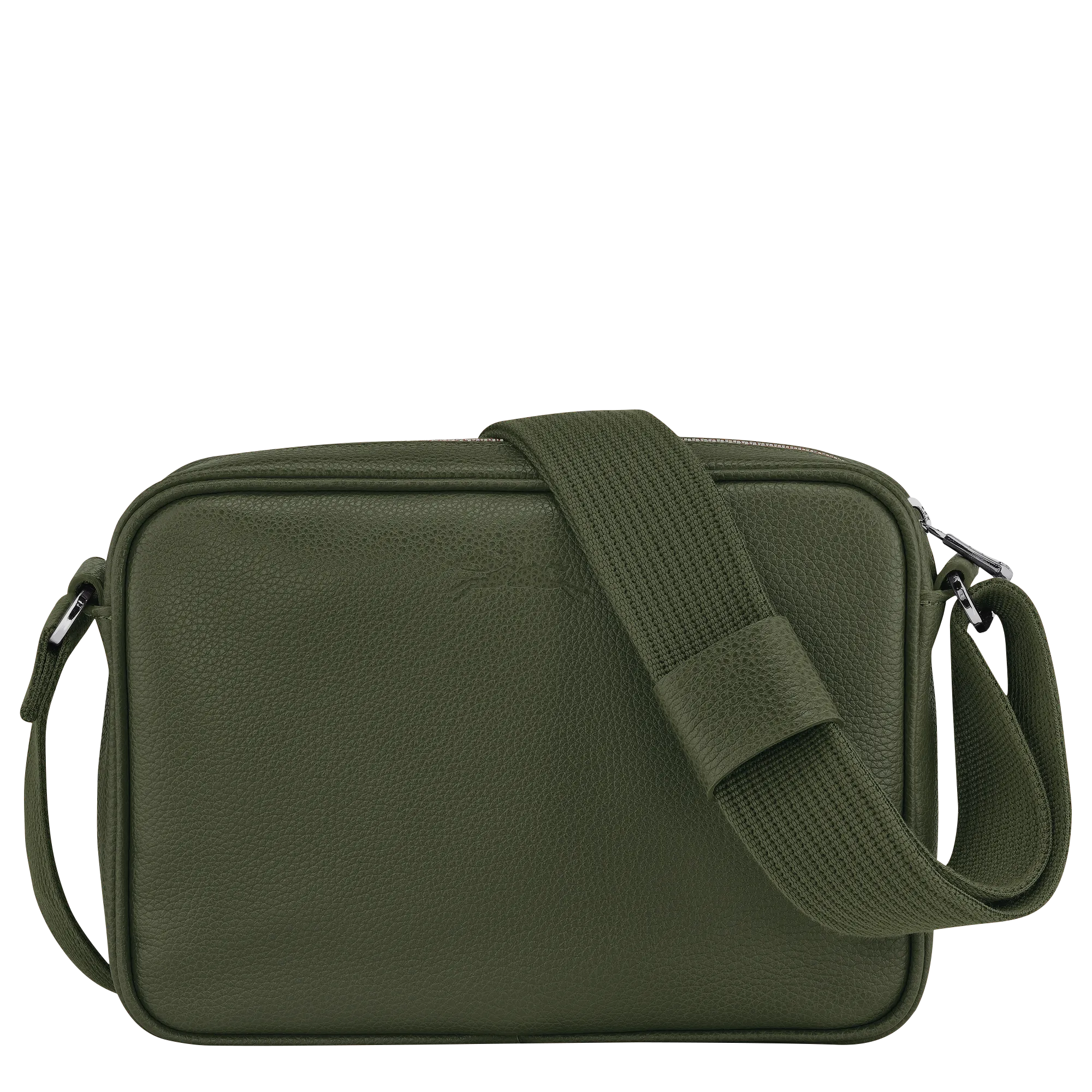 Le Foulonné S Camera bag Khaki - Leather