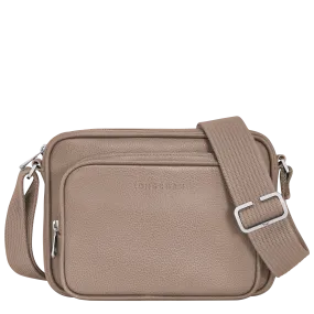 Le Foulonné S Camera bag Turtledove - Leather