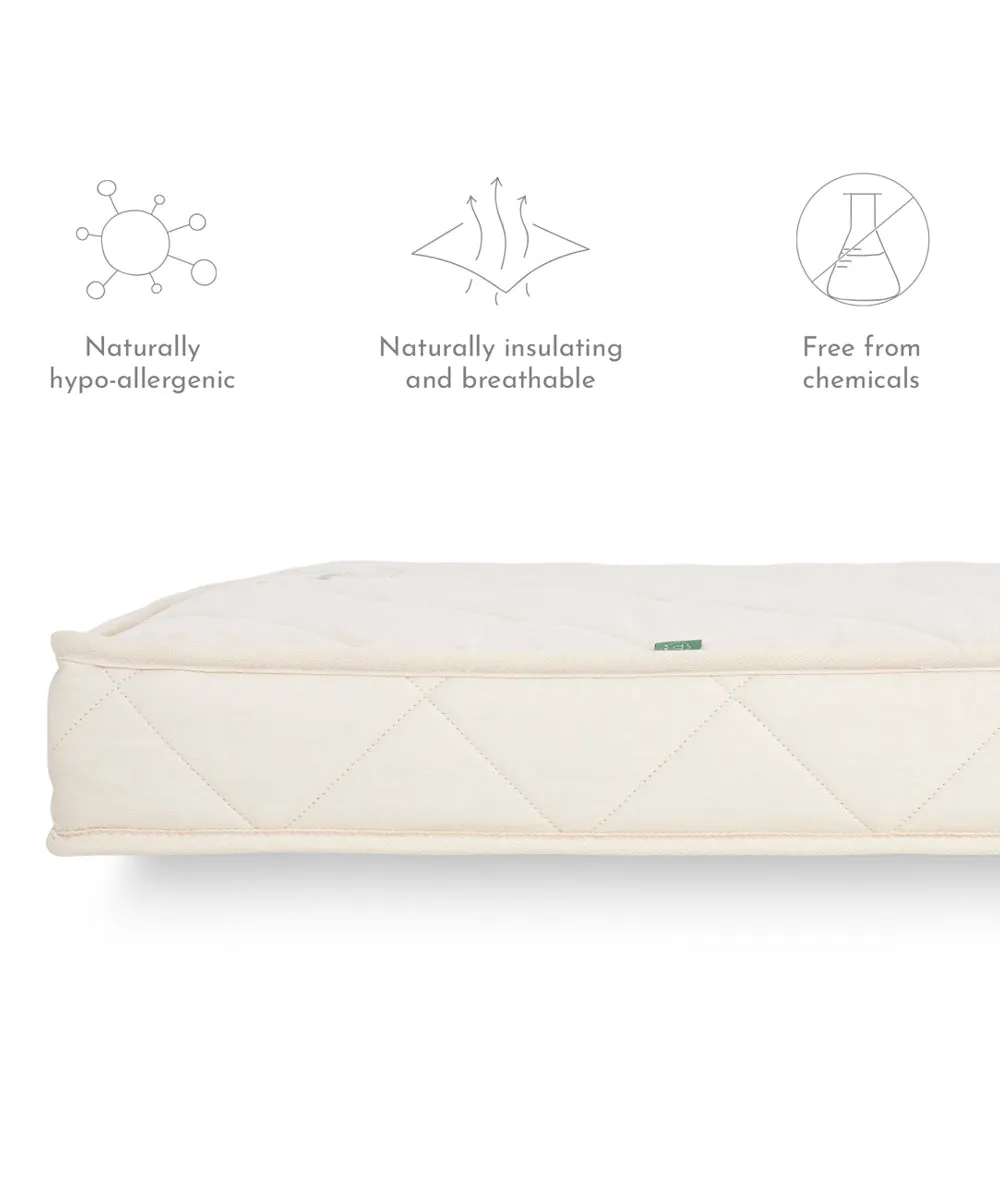 Little Green Sheep Twist Natural SnuzKot Mattress