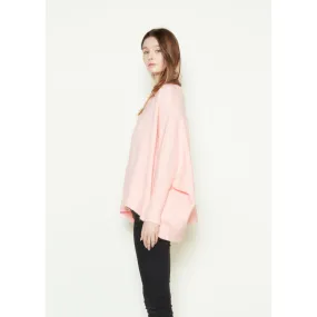 Look By M Basic Cape Pink Cardigan (Women's)