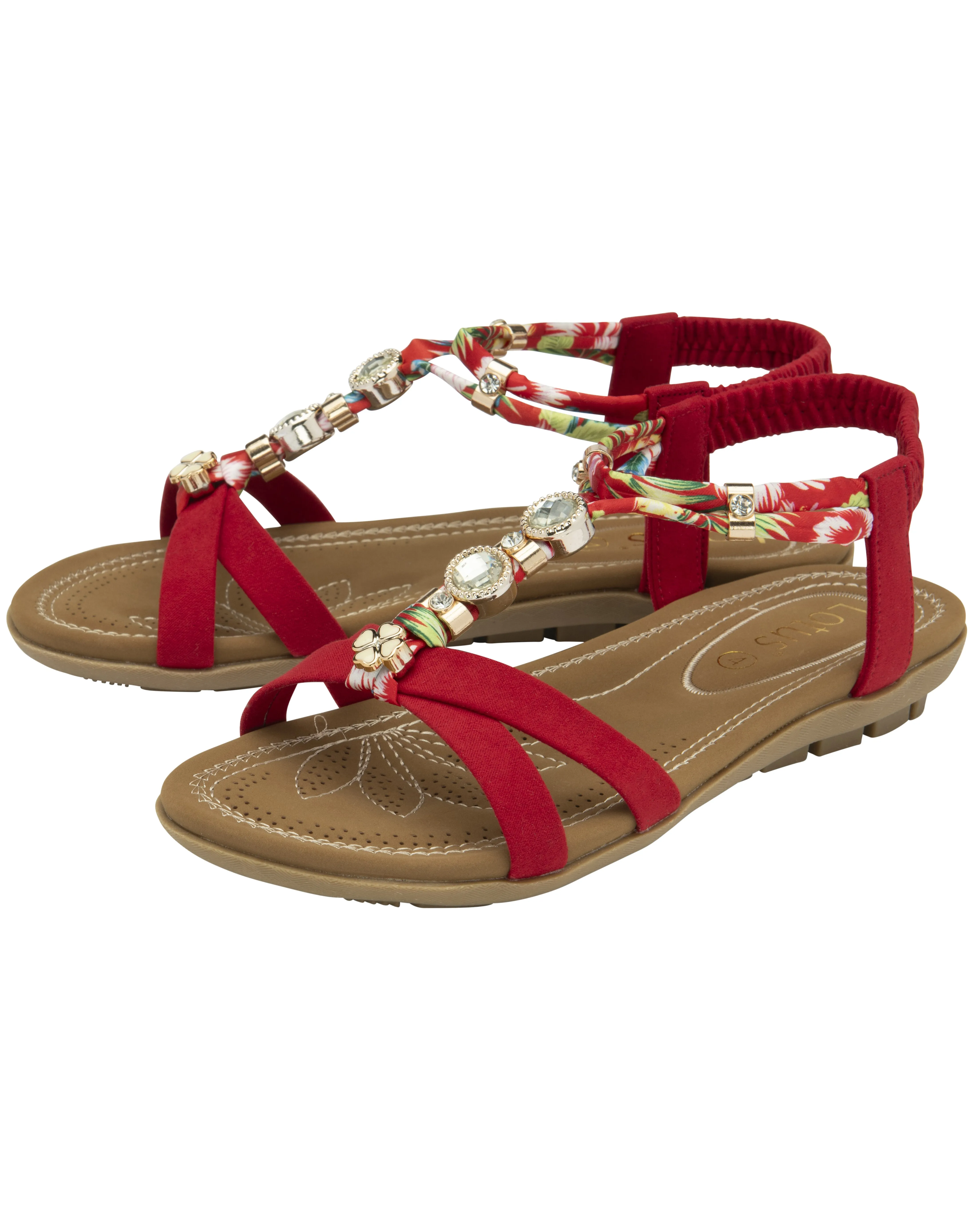 Lotus Claribel Sandals. Standard 'D' Fit