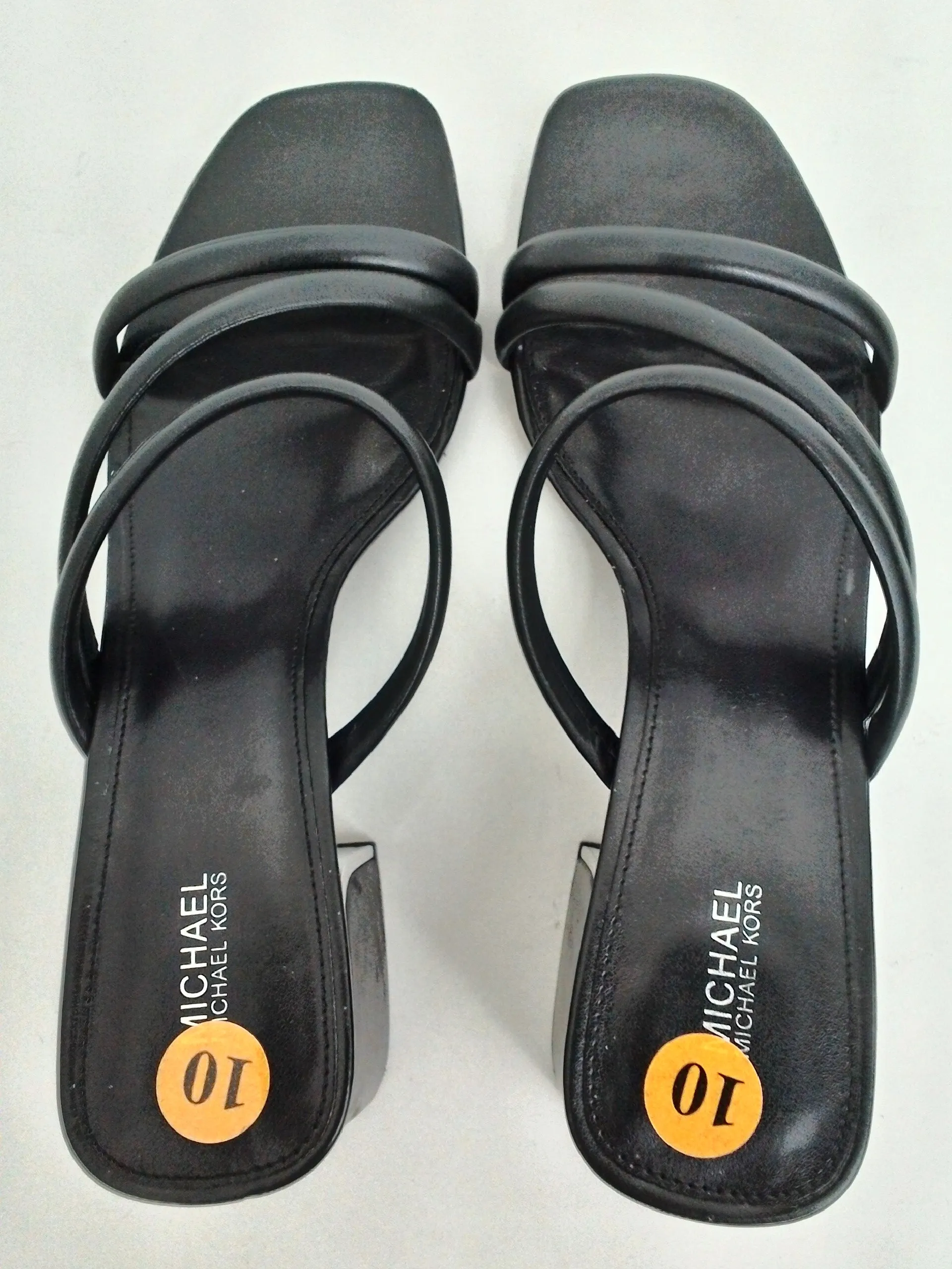 Michael Kors Women's Black Mule Sandals 10 M