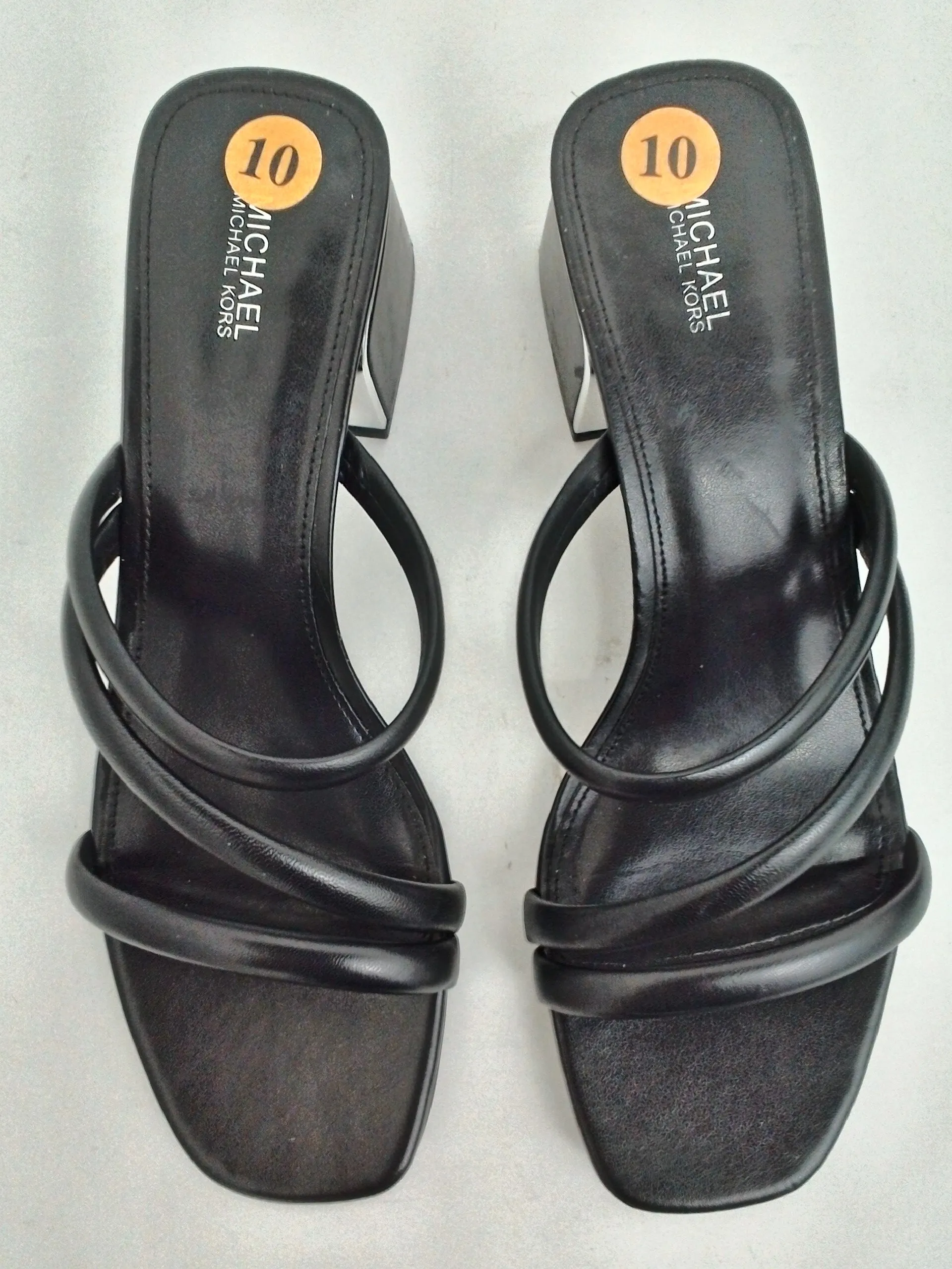 Michael Kors Women's Black Mule Sandals 10 M