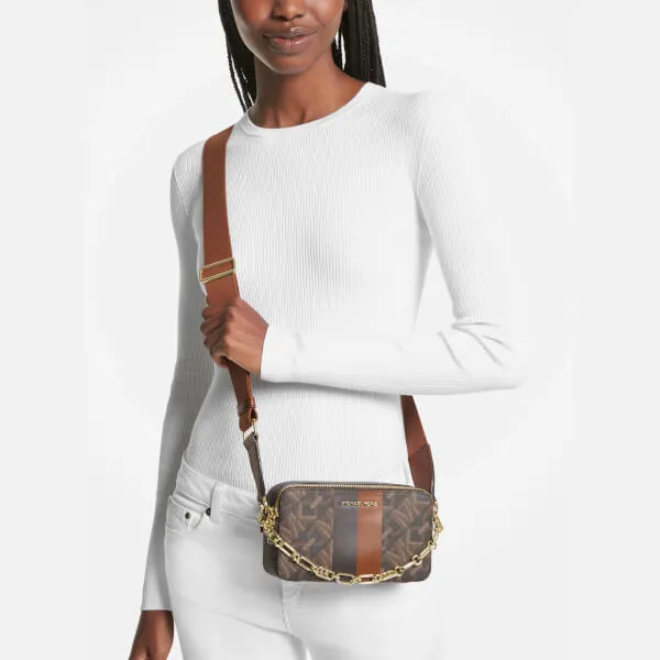 MICHAEL Michael Kors Jet Set Small Double Zip Crossbody Camera Bag