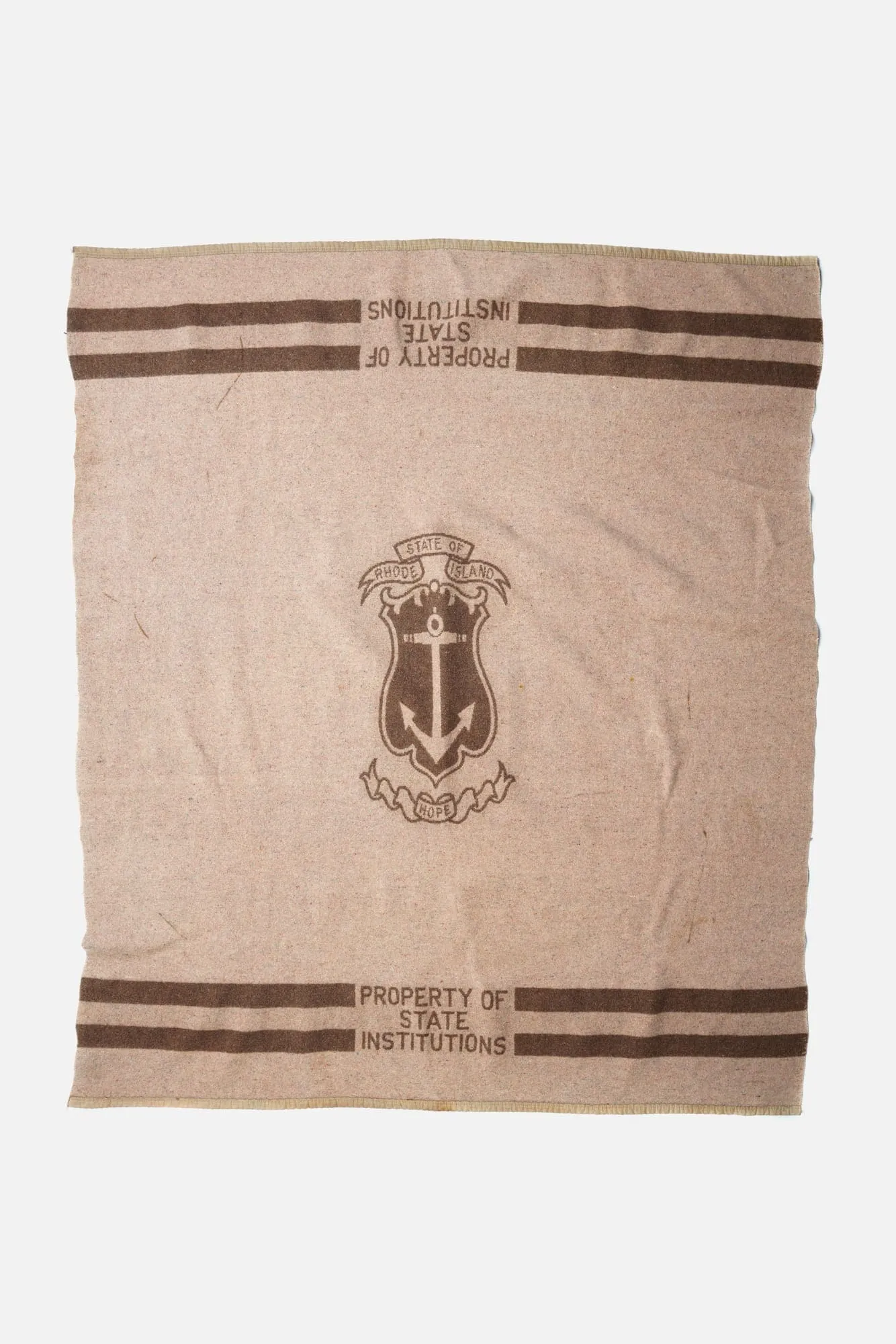 Mid-Century State Institutions Prison Blanket