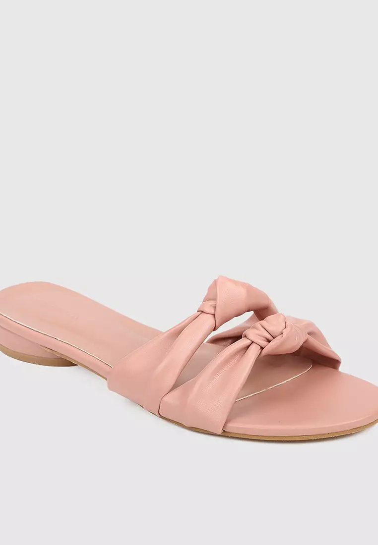 Milliot & Co. Bettye Open Toe Flat Sandals